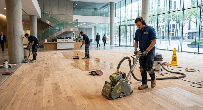 Our team working on Flooring Service projects in Orlando, FL