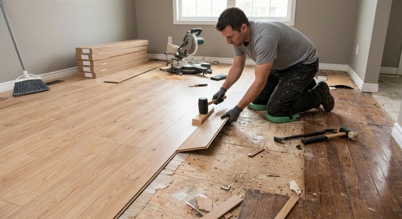 Laminate Floor Replacement in Apopka, FL
