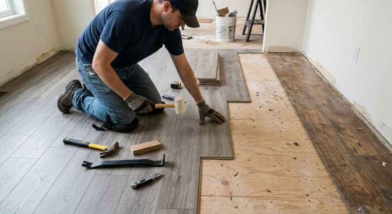 Laminate Floor Replacement in Windermere, FL