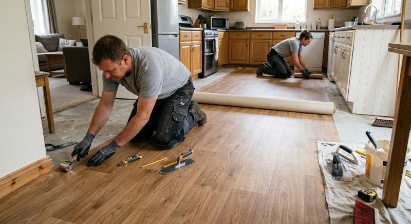 Linoleum Floor Installation in Orlando, FL