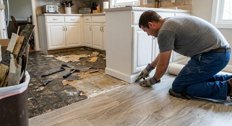 Linoleum Floor Installation in Sanford, FL