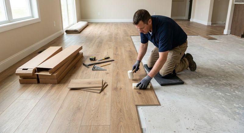 Luxury Vinyl Tile Installation in Maitland, FL