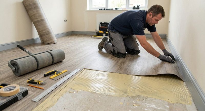 Sheet Flooring Installation in Windermere, FL
