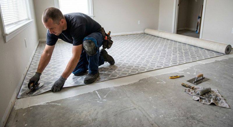 Sheet Vinyl Installation in Saint Cloud, FL